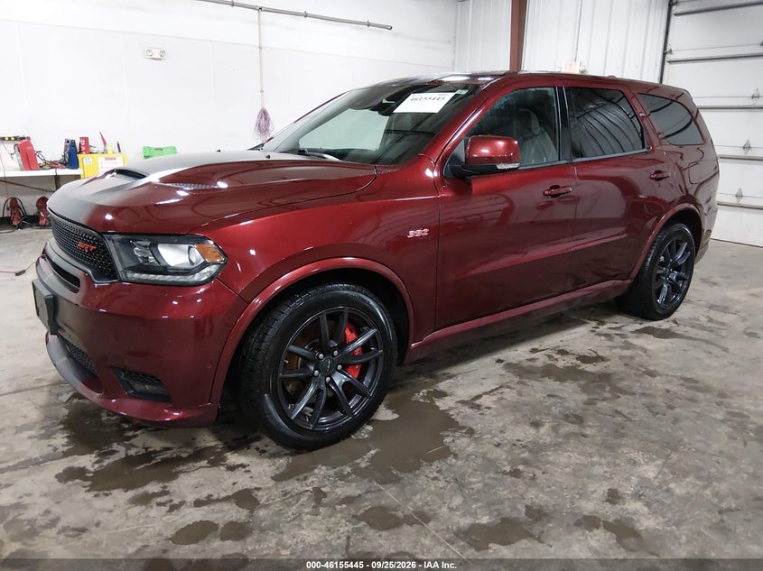 Vin: 1c4sdjgj3jc232352, lot: 46655244, dodge durango srt awd 20182