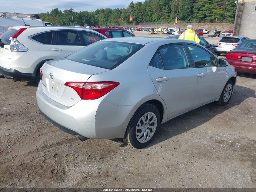 Vin: 2t1burhe0kc151625, lot: 46655251, toyota corolla le 20194