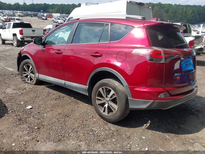 Vin: 2t3wfrev2jw472344, lot: 46655254, toyota rav4 xle 20183