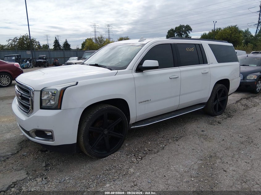 Vin: 1gks2gkc9hr156617, lot: 46655304, gmc yukon xl slt 20172