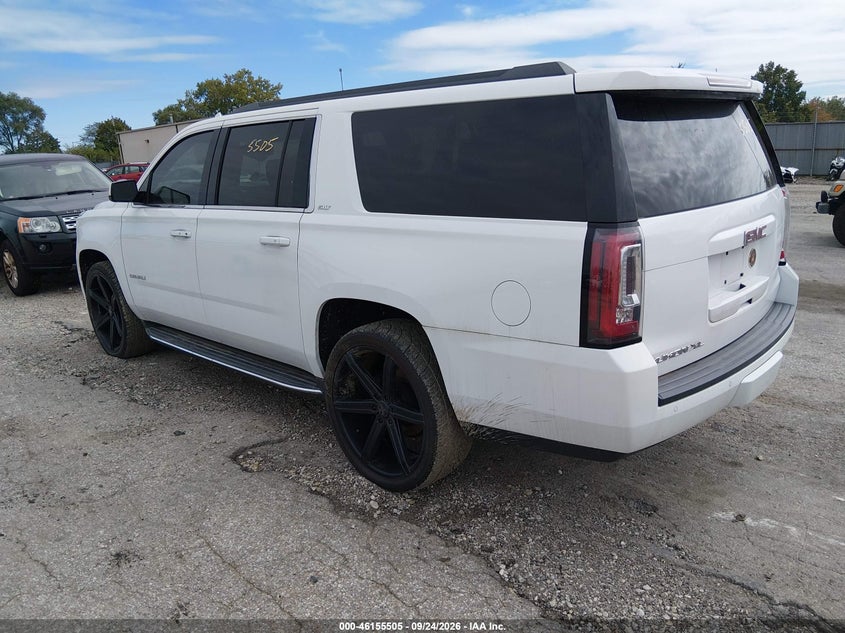 Vin: 1gks2gkc9hr156617, lot: 46655304, gmc yukon xl slt 20173