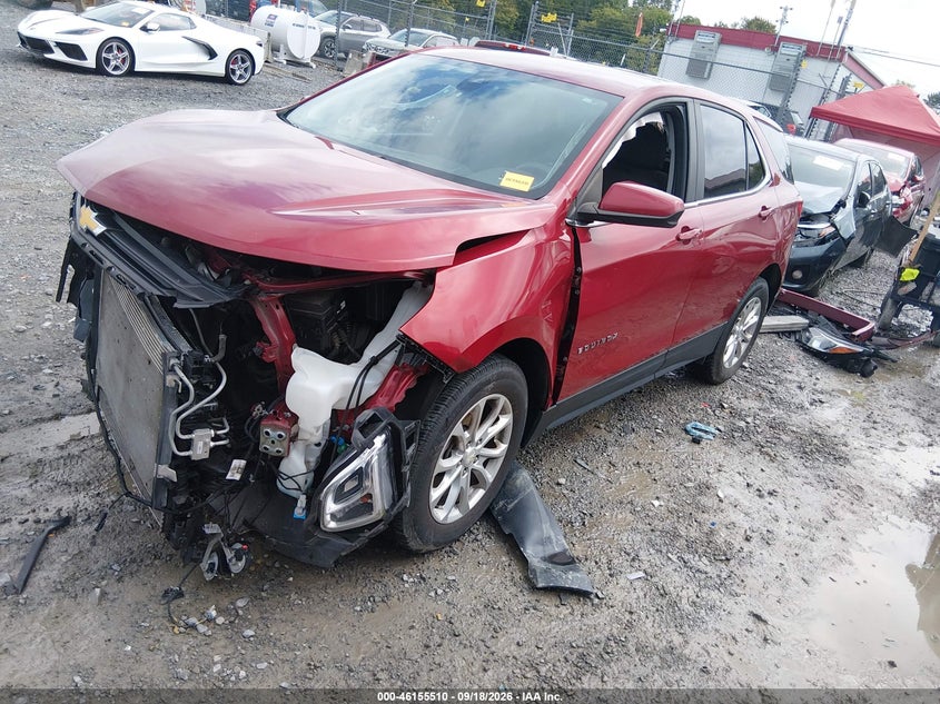 Vin: 3gnaxuev2ml345218, lot: 46655309, chevrolet equinox awd lt 20212