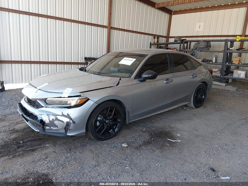 Vin: 2hgfe4f84th306040, lot: 46655315, honda civic hybrid sport/sport touring 20262