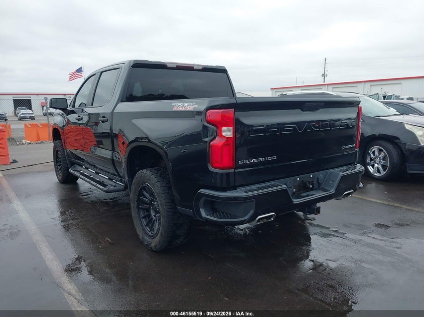 Vin: 1gcpycef4lz356201, lot: 46655317, chevrolet silverado 1500 4wd  short bed custom trail boss 20203