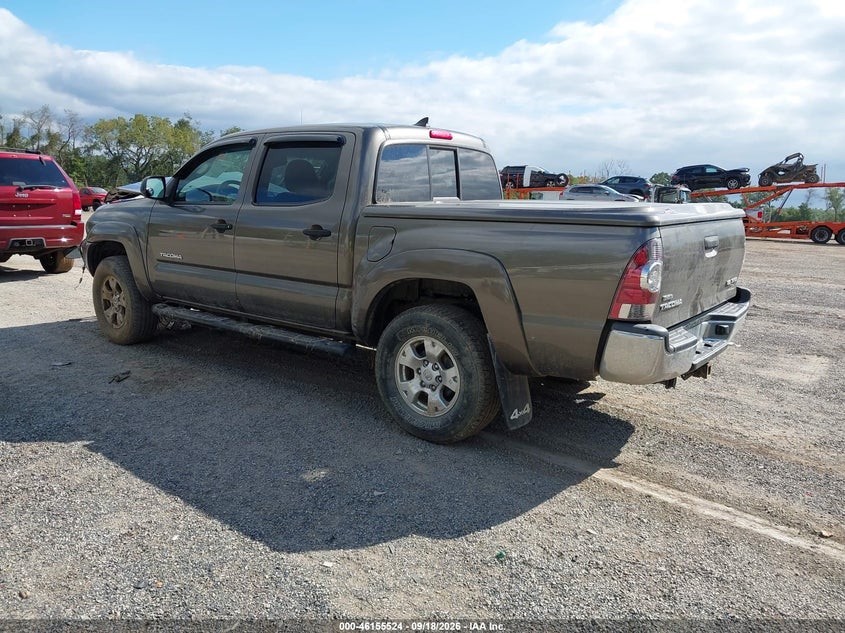 Vin: 3tmlu4en5cm094892, lot: 46655323, toyota tacoma double cab 20123
