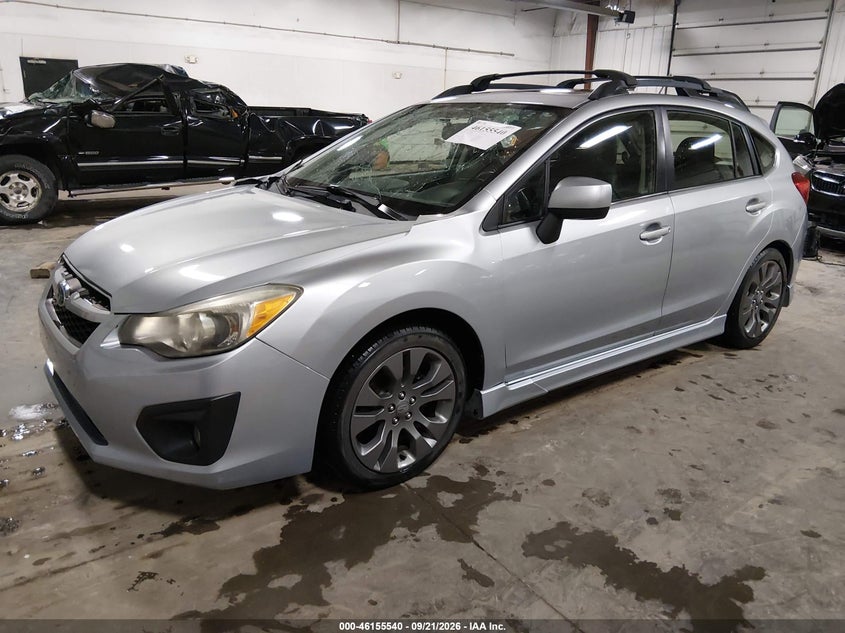 Vin: jf1gpas68ch204400, lot: 46655338, subaru impreza 2.0i sport limited 20122