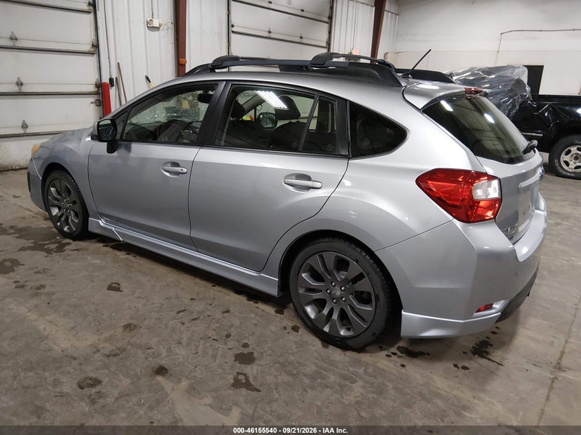Vin: jf1gpas68ch204400, lot: 46655338, subaru impreza 2.0i sport limited 20123