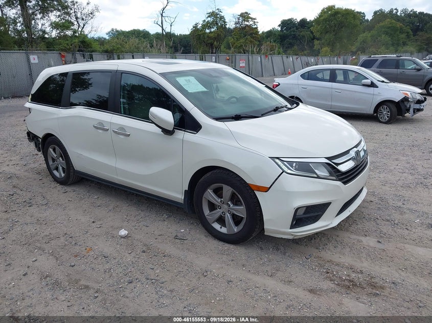 Vin: 5fnrl6h71jb058995, lot: 46655352, honda odyssey ex-l 2018 img_1