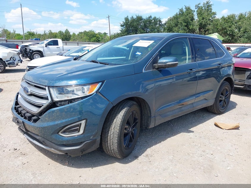 Vin: 2fmpk4j99gbb99325, lot: 46655357, ford edge sel 20162
