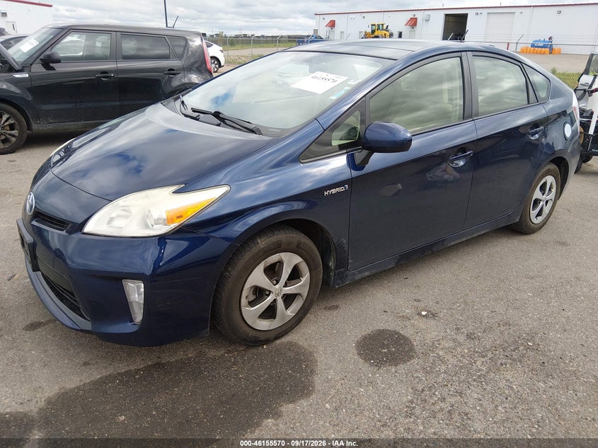 Vin: jtdkn3du6d1672976, lot: 46655369, toyota prius three 20132
