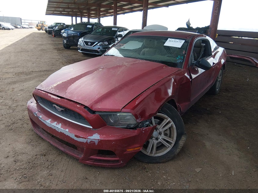 Vin: 1zvbp8am0e5266257, lot: 46655374, ford mustang v6 20142