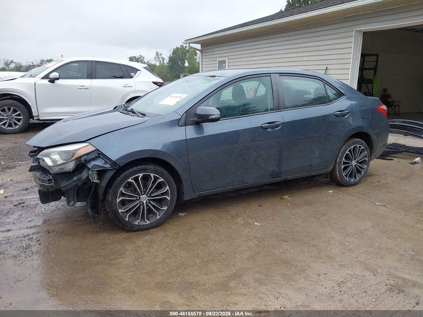 Vin: 2t1burhe1ec081606, lot: 46655377, toyota corolla s plus 20142