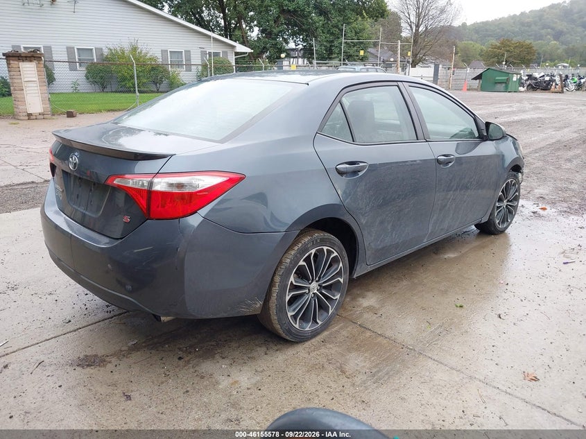 Vin: 2t1burhe1ec081606, lot: 46655377, toyota corolla s plus 20144