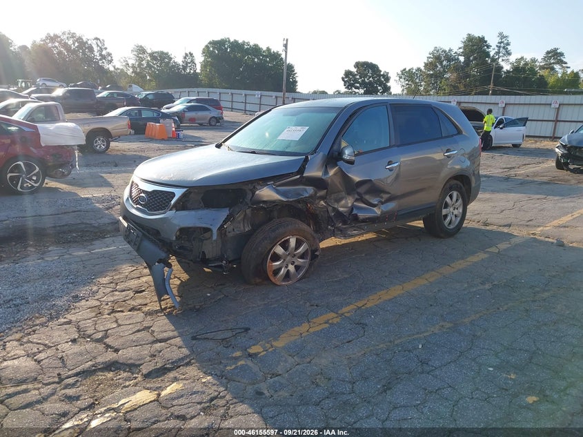 Vin: 5xykt3a14bg171856, lot: 46655396, kia sorento lx 20112