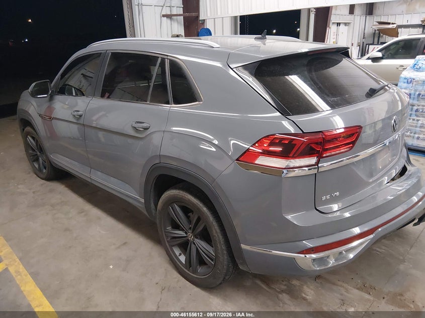 Vin: 1v2pe2ca5mc209866, lot: 46655411, volkswagen atlas cross sport 3.6l v6 se w/technology r-line 20213