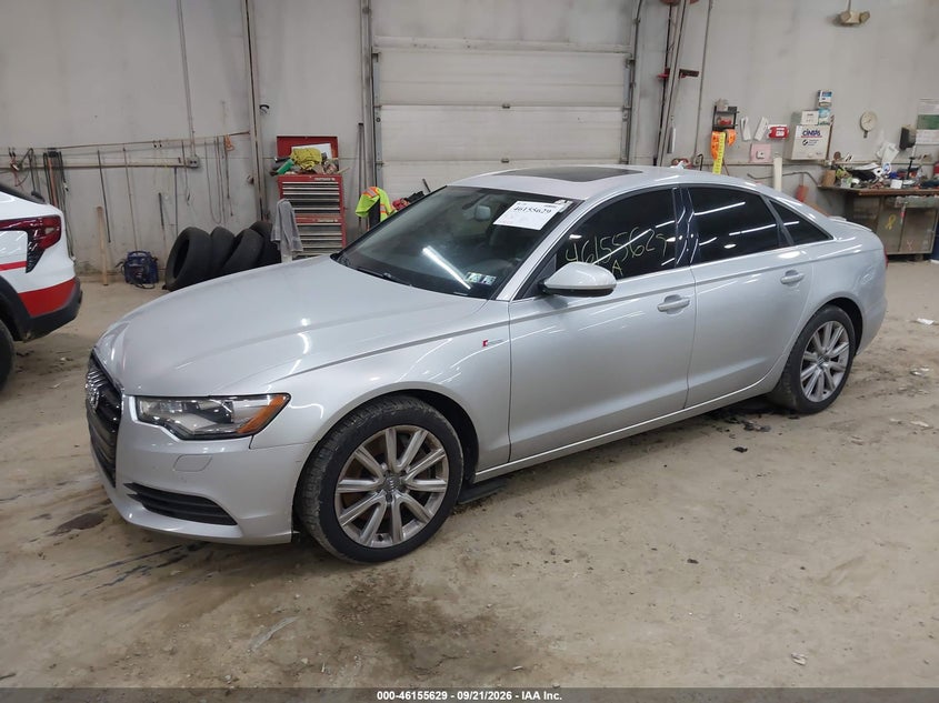 Vin: wauggafc7cn034054, lot: 46655428, audi a6 3.0 premium 20122