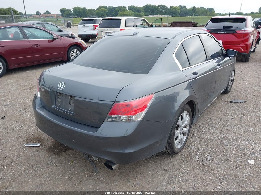 Vin: 1hgcp2f89aa128705, lot: 46655445, honda accord 2.4 ex-l 20104
