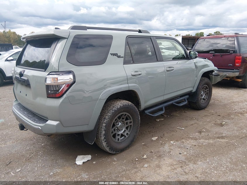 Vin: jteru5jr0n6039743, lot: 46655462, toyota 4runner trd off road premium 20224