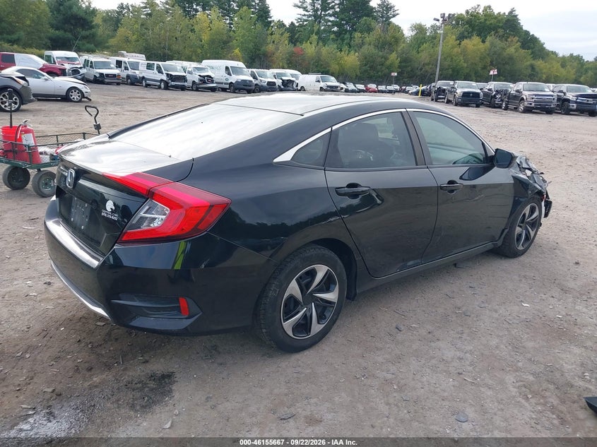Vin: 2hgfc2f62kh547392, lot: 46655466, honda civic lx 20194
