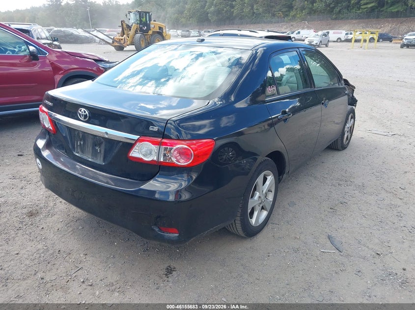 Vin: 2t1bu4ee8dc949574, lot: 46655482, toyota corolla le 20134
