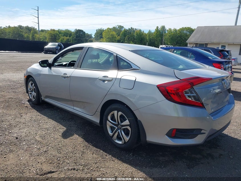 Vin: 2hgfc2f67gh549744, lot: 46655484, honda civic lx 20163
