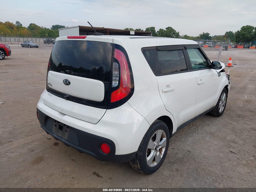 Vin: kndjn2a23k7635435, lot: 46655494, kia soul 20194