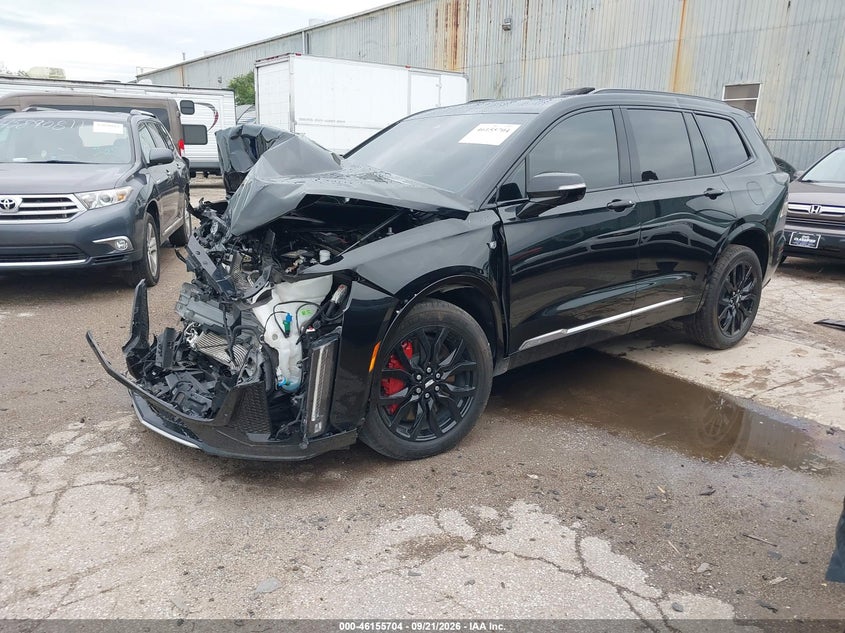 Vin: 1gykpgrs7rz739788, lot: 46655503, cadillac xt6 awd sport 20242