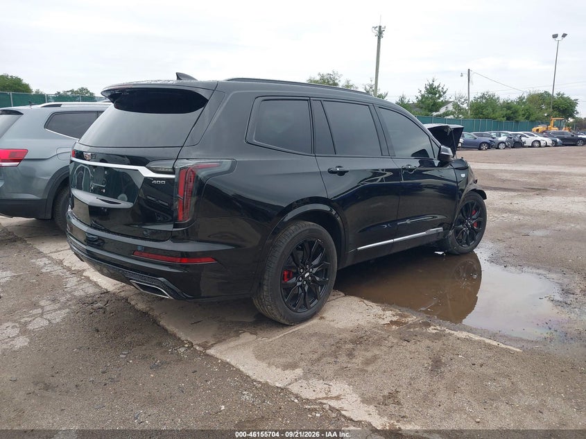 Vin: 1gykpgrs7rz739788, lot: 46655503, cadillac xt6 awd sport 20244
