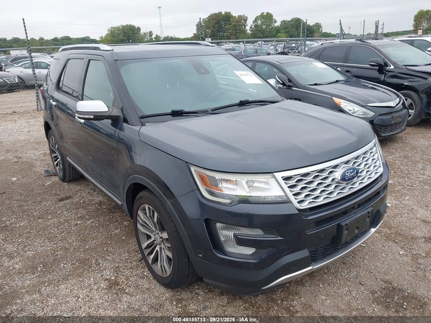 Vin: 1fm5k8ht6hgc84407, lot: 46655512, ford explorer platinum 2017 img_1