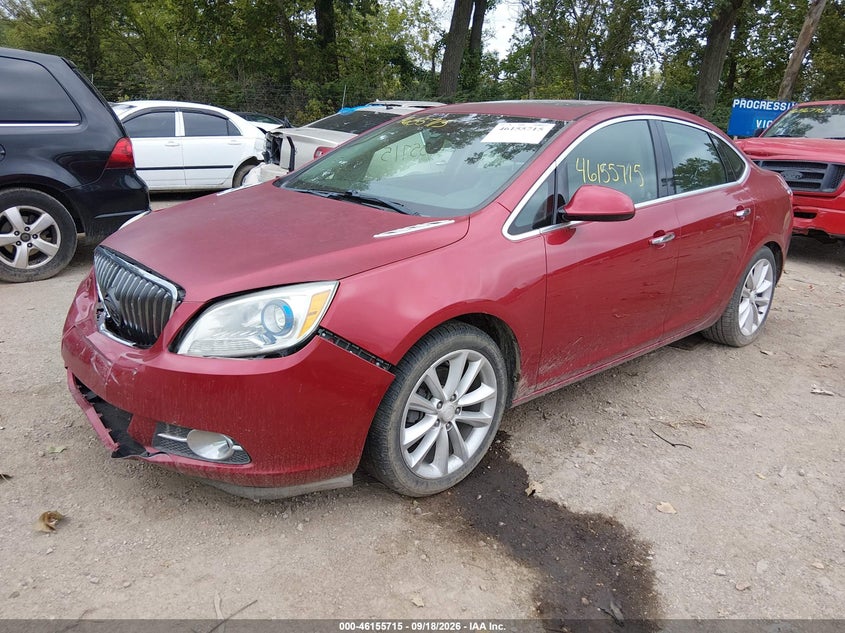 Vin: 1g4pr5sk4c4176722, lot: 46655514, buick verano convenience 20122