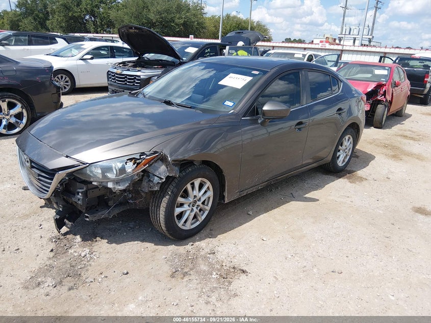 Vin: 3mzbm1v77fm175616, lot: 46655533, mazda mazda3 i touring 20152