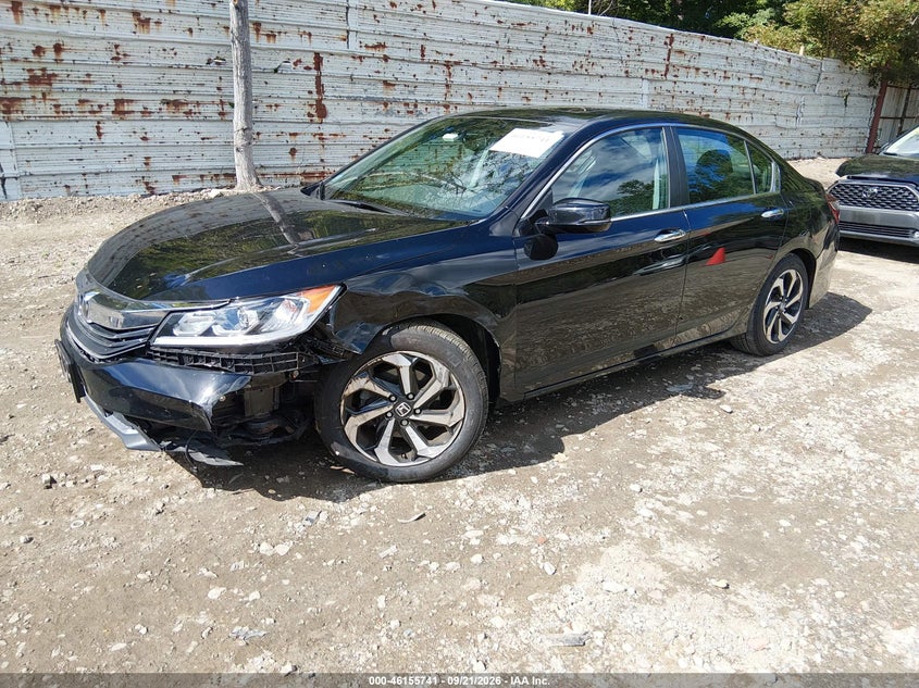 Vin: 1hgcr2f80ga006270, lot: 46655540, honda accord ex-l 20162