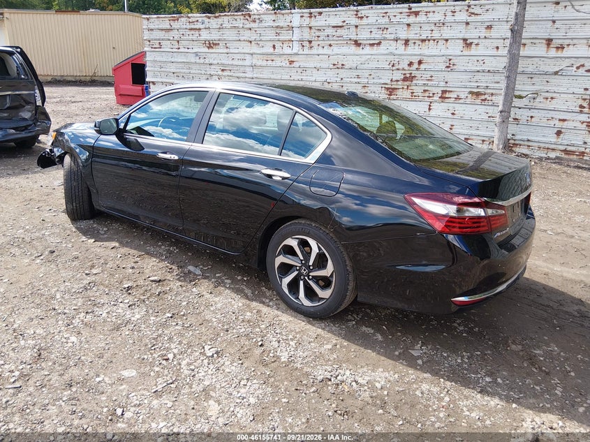 Vin: 1hgcr2f80ga006270, lot: 46655540, honda accord ex-l 20163