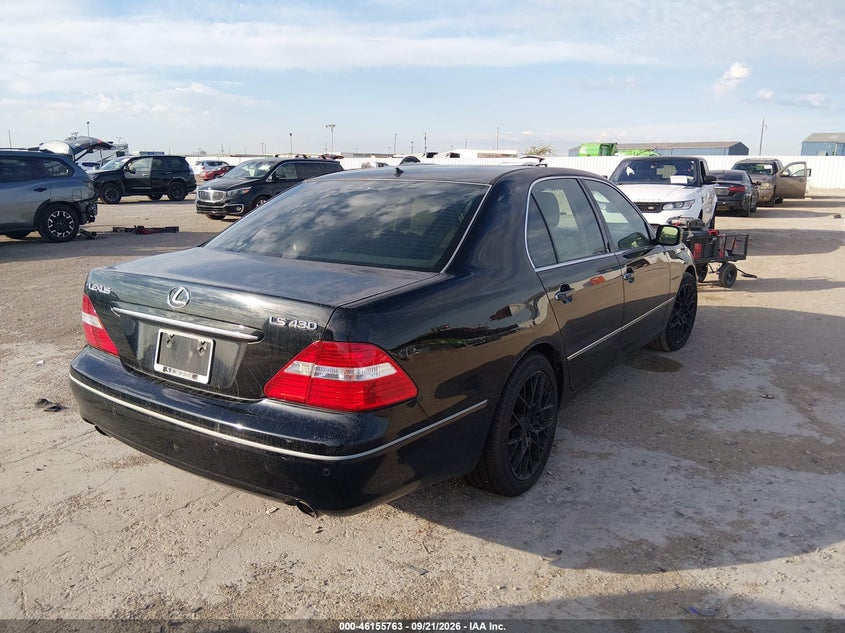LEXUS LS 430 2004 VIN JTHBN36F340156948