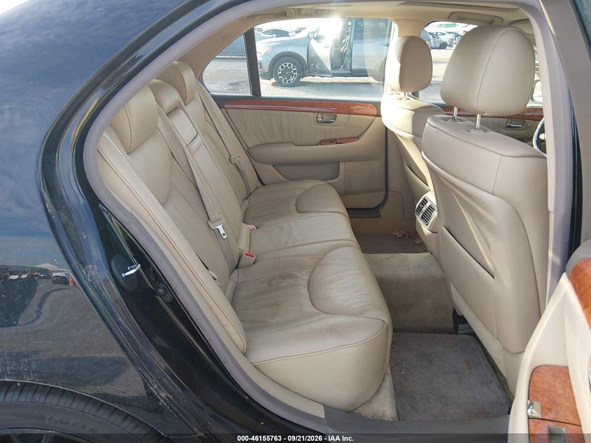 LEXUS LS 430 2004 VIN JTHBN36F340156948