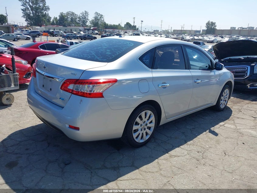 Vin: 1n4ab7ap3dn904099, lot: 46655563, nissan sentra sv 20134