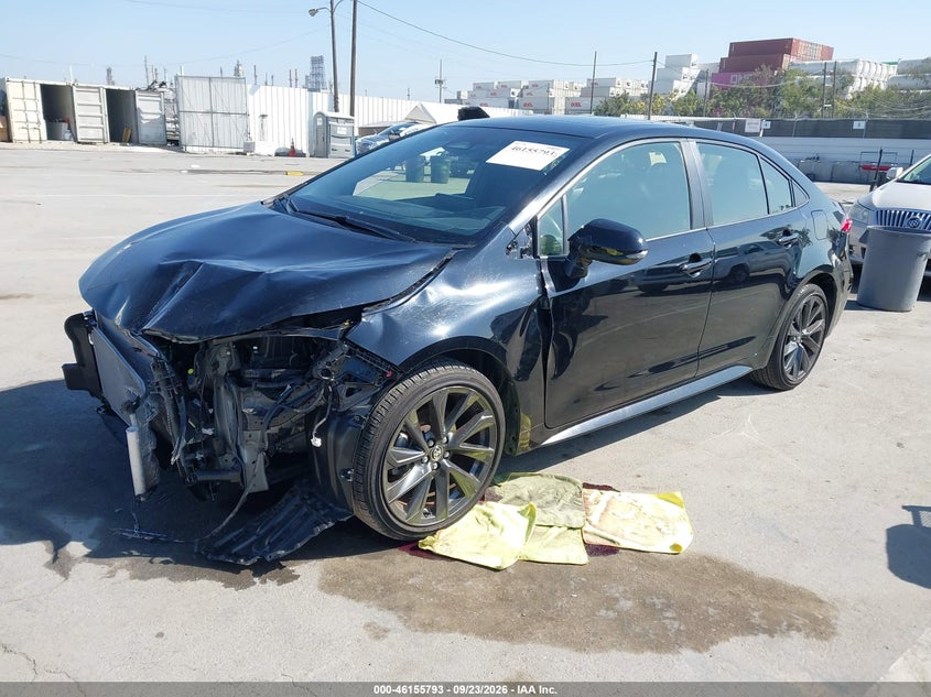 Vin: jtdp4mce2r3520763, lot: 46655592, toyota corolla se 20242