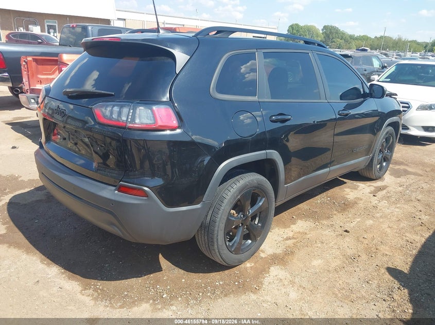 Vin: 1c4pjllb1kd339288, lot: 46655593, jeep cherokee altitude fwd 20194