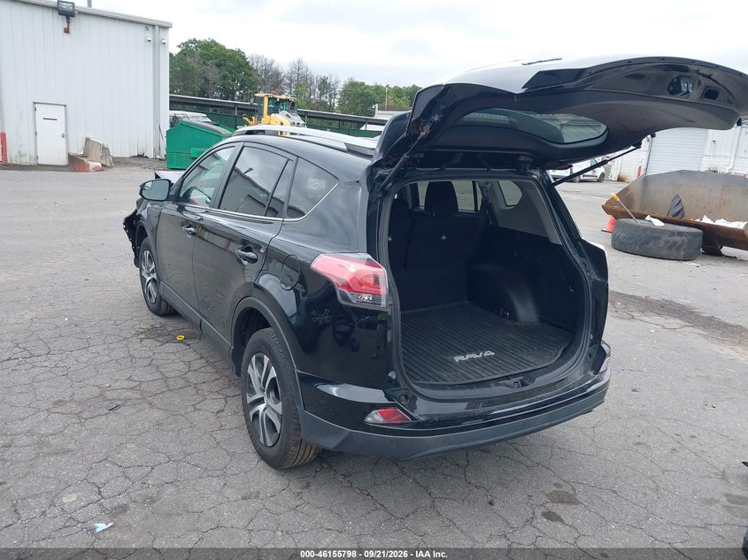 Vin: 2t3bfrev0hw606504, lot: 46655597, toyota rav4 le 20173