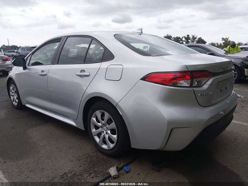 Vin: 5yfb4mdexsp336550, lot: 46655602, toyota corolla le 20253