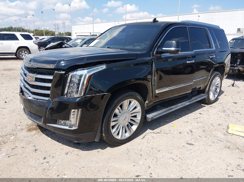 Vin: 1gys3ckj5gr190076, lot: 46655603, cadillac escalade premium collection 20162