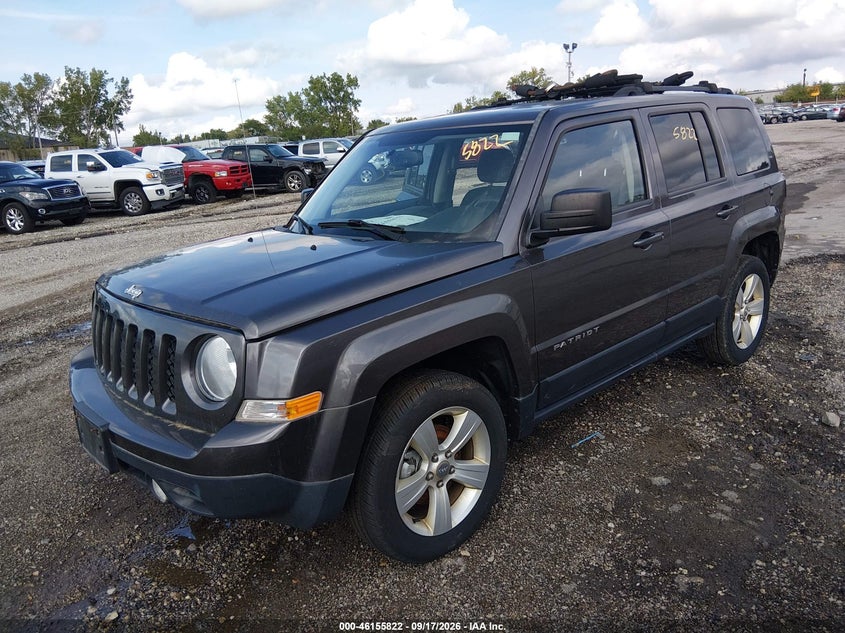 Vin: 1c4njrfb5fd357966, lot: 46655621, jeep patriot latitude 20152