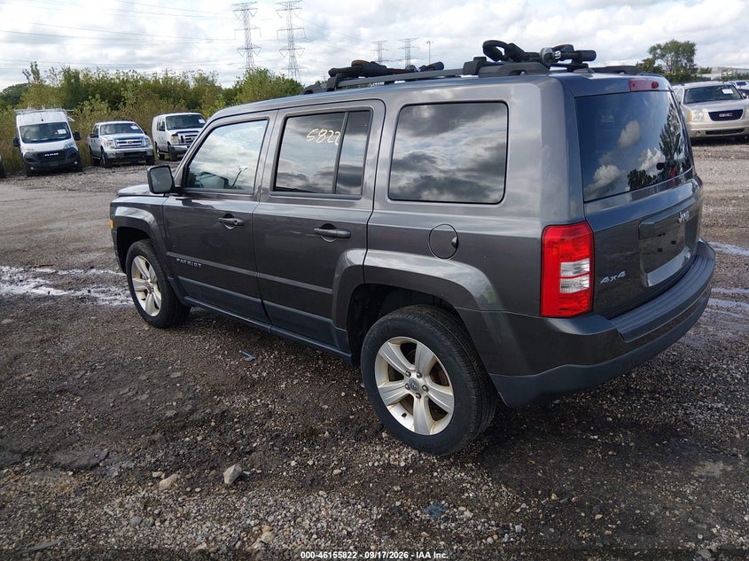 Vin: 1c4njrfb5fd357966, lot: 46655621, jeep patriot latitude 20153