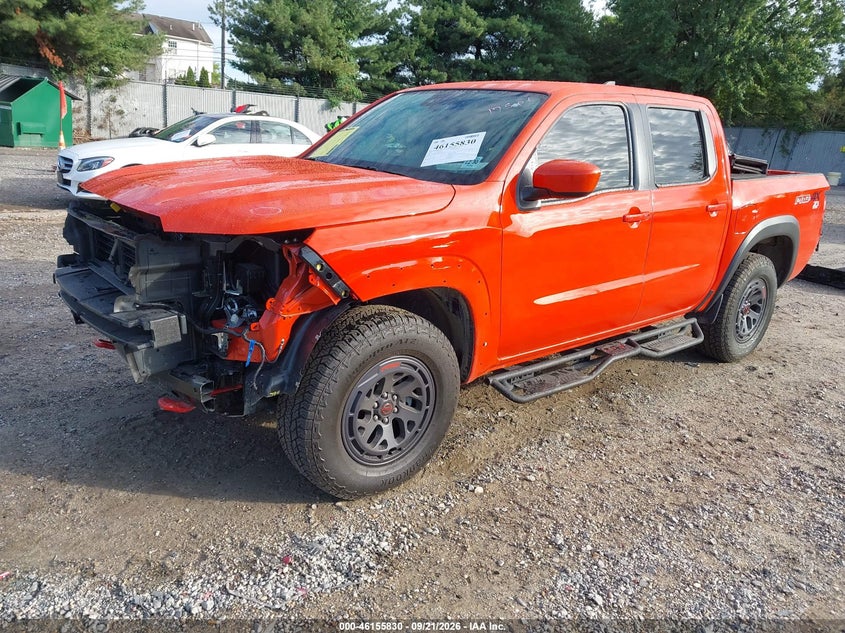 Vin: 1n6ed1ek1sn659749, lot: 46655628, nissan frontier pro-4x 4x4 20252