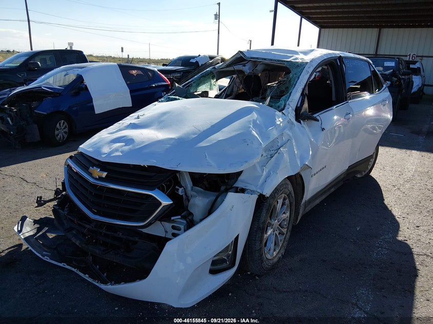 Vin: 3gnaxkev7ls719315, lot: 46655644, chevrolet equinox fwd lt 1.5l turbo 20202