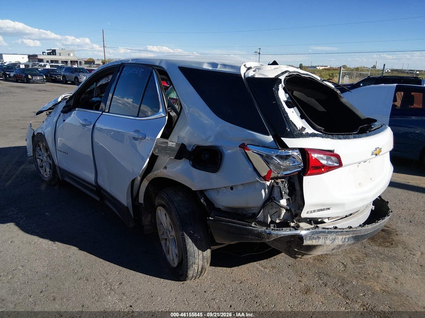 Vin: 3gnaxkev7ls719315, lot: 46655644, chevrolet equinox fwd lt 1.5l turbo 20203