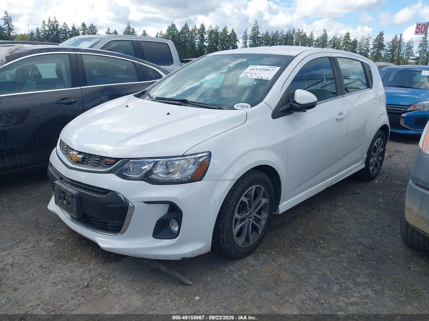 Vin: 1g1jd6sg7h4117674, lot: 46655666, chevrolet sonic lt auto 20172