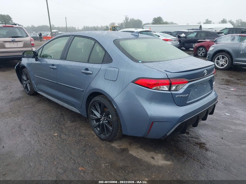 Vin: jtdbcmfext3122779, lot: 46655707, toyota corolla hybrid hybrid se 20263