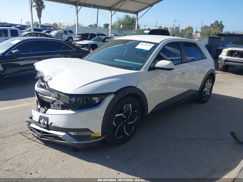Vin: km8km4ae2nu065149, lot: 46655743, hyundai ioniq 5 se 20222