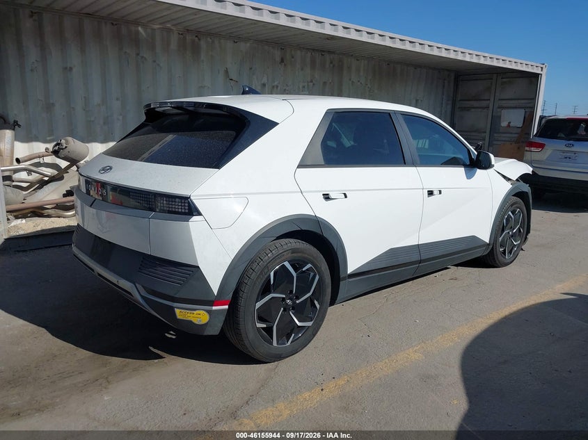 Vin: km8km4ae2nu065149, lot: 46655743, hyundai ioniq 5 se 20224